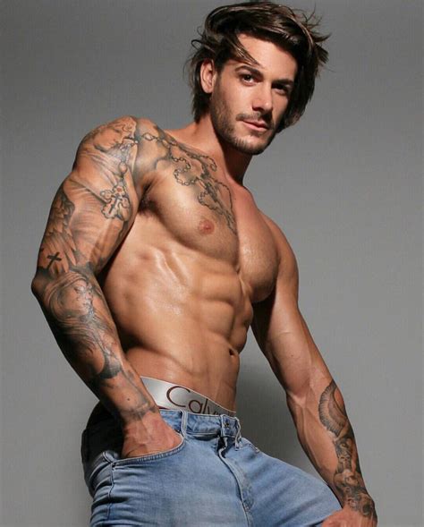 pin on sexy hot tattooed men