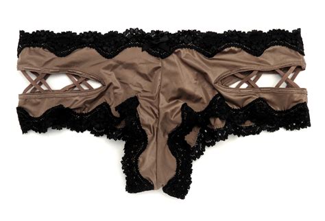 victoria s secret very sexy crisscross straps side cheeky panty panties w lace ebay