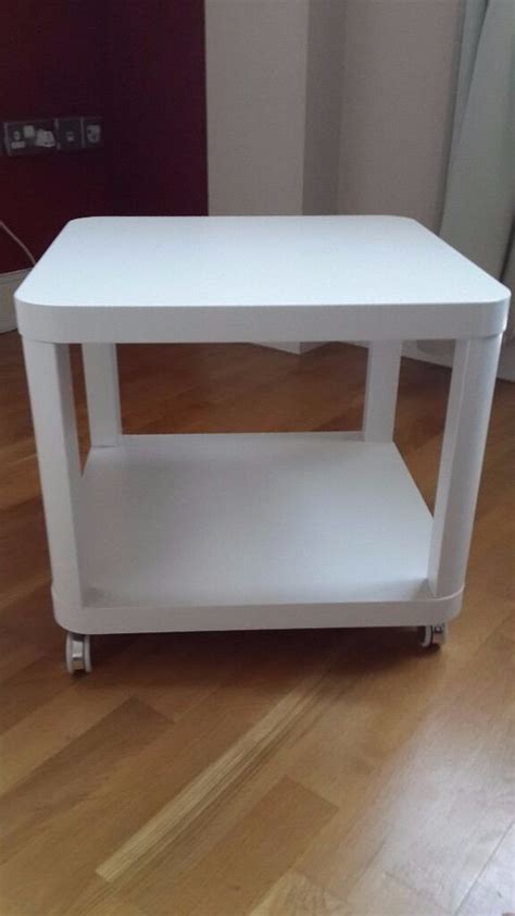 A great choice for spaces that serve several purposes such as combined living/sleeping areas or guest/working areas. IKEA Side table on castors TINGBY for sale | in Camberwell ...