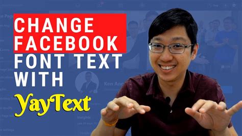 How To Change Facebook Font Text With Yaytext Youtube