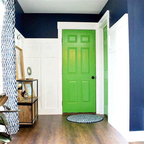 22 Gorgeous Painted Interior Doors That Arent White Postcards From
