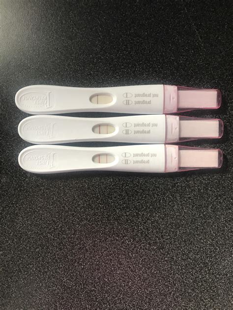 Very Faint Pregnancy Test Line First Response Pregnancy Test