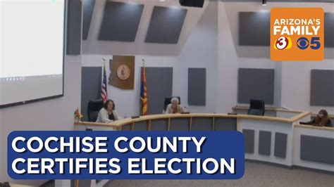 Cochise County Board Of Supervisors Votes To Certify Election Youtube