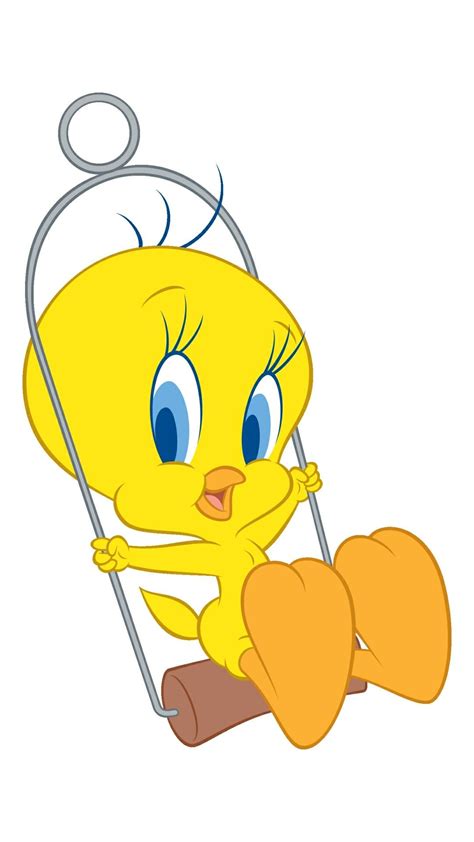 Tweety Bird On His Swing Looney Tunes Characters Tweety