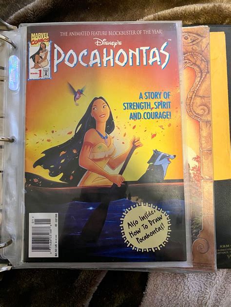 First Edition Disneys Pocahontas Magazine In Disney Animation Comics