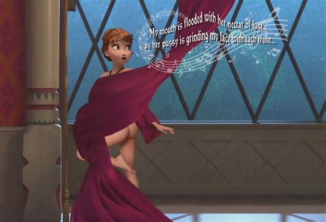 Rule 34 1girls Anna Frozen Ass Curtains Disney Exposed Ass Female Female Only Frozen Movie