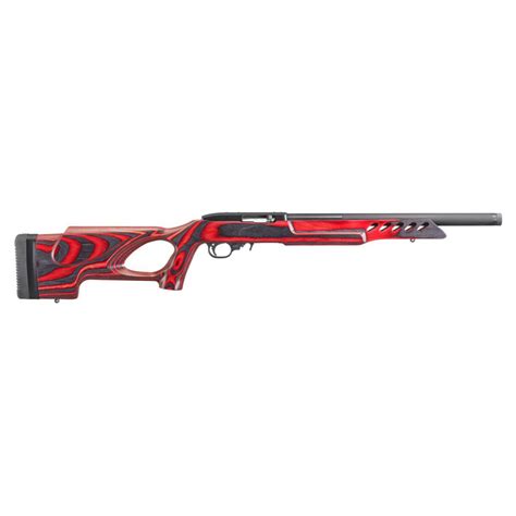 Bullseye North Ruger 1022 Target Lite Semi Auto Rifle 22lr Redblack