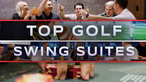 Golfing Inside of a Casino at TopGolf Swing Suites - YouTube