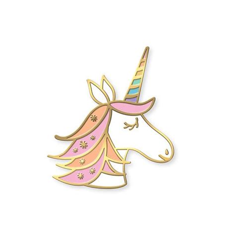 Unicorn Pin Unicorn Enamel Pin Unicorn Lapel Pin Shiny Etsy Unicorn