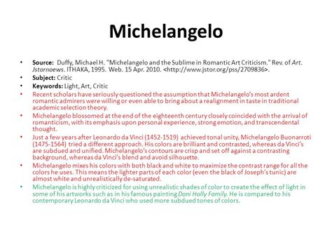 Michelangelo Source Coughlan Robert The World Of Michelangelo New