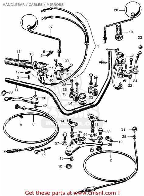 Throttle Spring Clip 1966 Cb 450 Honda Twins