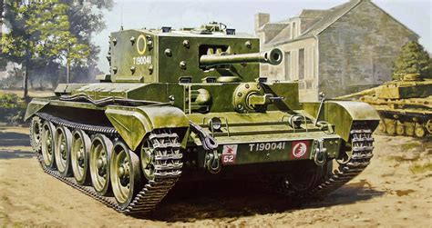 Рисунок Cruiser Tank Mark Viii A27m Cromwell Mkiv на рабочий стол
