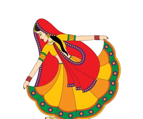 Indian Folk Dance Clip Art