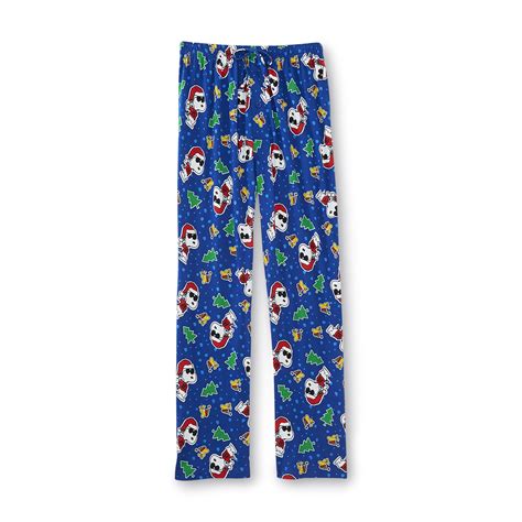 Peanuts By Schulz Mens Christmas Pajama Pants