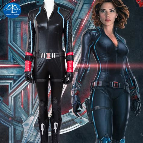 The Avengers Age Of Ultron Black Widow Natasha Romanoff Cosplay