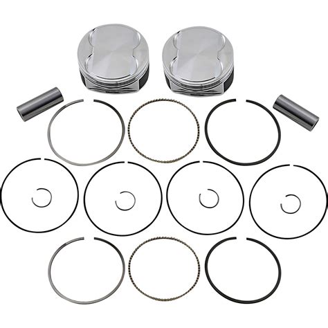 J.E. Pistons Piston Kit - M8 for Harley-Davidson 370244 | eBay
