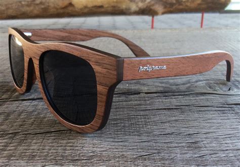 Wood Wayfarer Polarized Sunglasses By Polyrama 3977