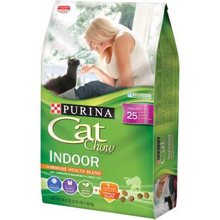 It is often cheaper and healthier for your cat if you buy better cat food online (i buy from. Purina Cat Chow Indoor Cat Food 50.4 oz. Bag