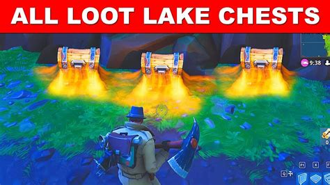 Of course, there's the new battle pass filled with cosmetics and new toys so you can play basketball, golf. Search Chests in Loot Lake - Fortnite Season 5 Week 2 ...