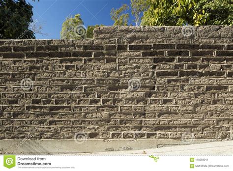 A Heavily Weathered Brick Wall Stock Image Image Of Brick Brickwork