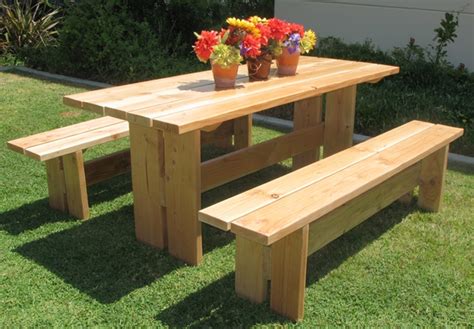 A Summer Picnic Is Not Complete Without A Picnic Table And Benches