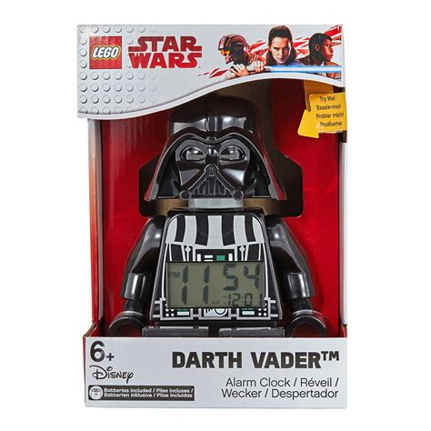 Lego Star Wars Darth Vader Kids Alarm Clock 9002113 830659002113 Jomashop