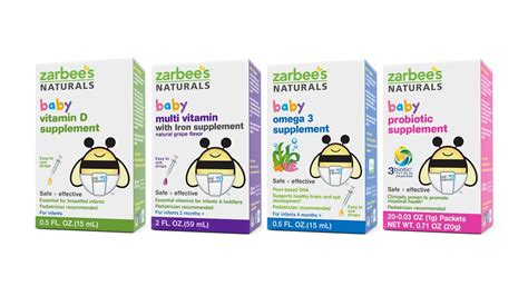 Baby vitamin supplements for breastfed babies is very important. Baby Vitamins from Zarbee's Naturals Help Keep Your Kids ...