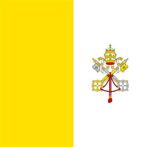 Vatican City Flag Color Codes