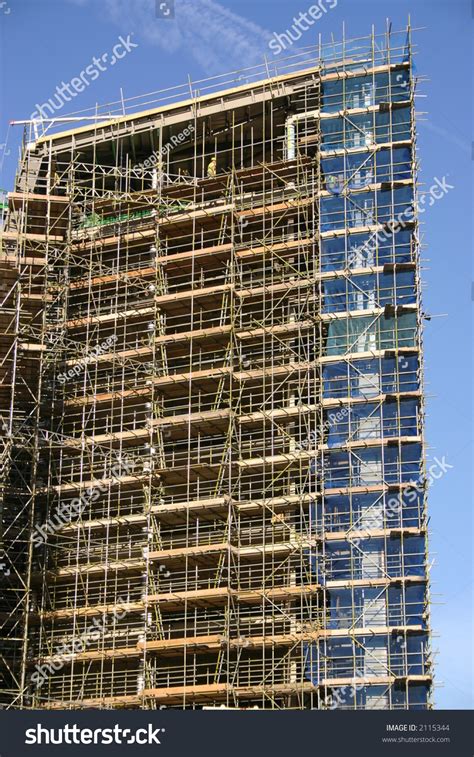 Tall Building Under Construction Stock Photo 2115344 Shutterstock