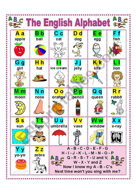 The English Alphabet Flashcards 1 Esl Worksheet By Ma