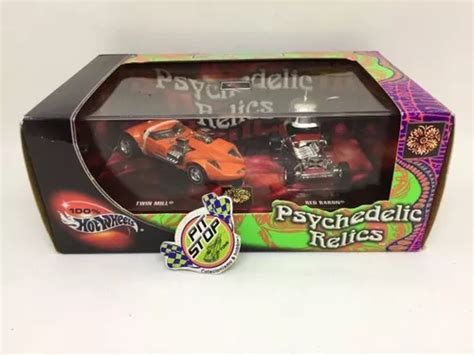 Hot Wheels Twin Mill And Red Baron Psychedelic Relics Frete Grátis