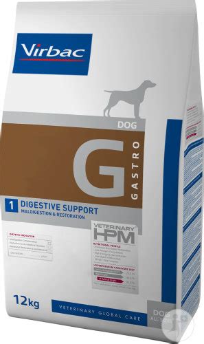 Virbac Veterinary Hpm Dog Gastro G1 Digestive Support 12kg Newpharma