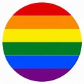Circle, flag, gay, homosexual, lgbt, pride, rainbow icon - Download on ...