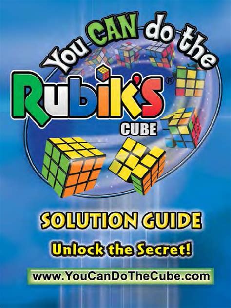 Rubiks Cube Solutionguide