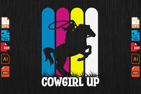 Cowgirl Up Graphic By Mrrana62783 · Creative Fabrica