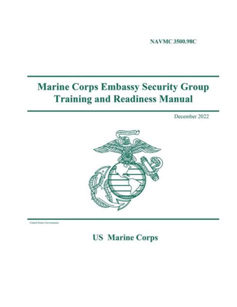 Navmc 350098c Marine Corps Embassy Security Group Training And