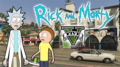 Rick And Morty Play Gta V Part 1 Youtube