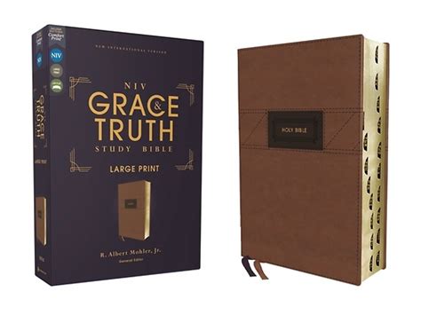 Niv The Grace And Truth Study Bible Large Print Cokesbury