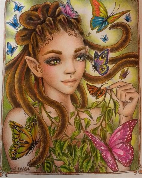 Butterfly Fairy By Christine Karron Chkarron Chkarron