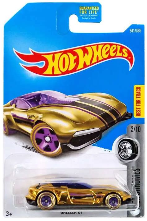 Hot Wheels Super Chromes Gazzella Gt 164 Diecast Car Dvb97 310 Mattel