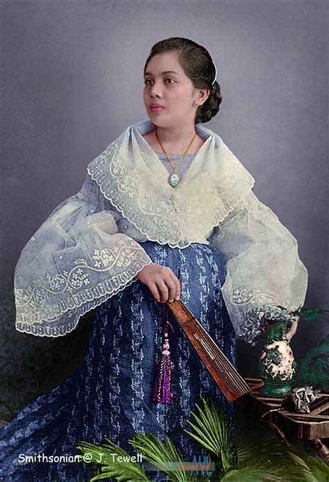 colors for a bygone era colorized photos of filipina beauties in the late 19th century and