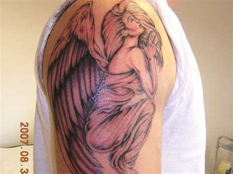 24 Compelling Fallen Angel Tattoo
