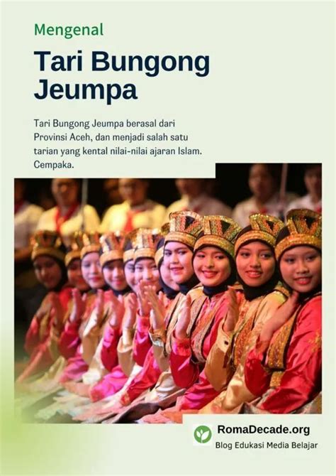 Tari Bungong Jeumpa Kesenian Indonesia Menggambarkan Kebudayaan Yang