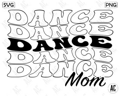 Dance Mom Svg Dance Mom Png Dance Team Mom Download Sublimation