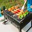 TOMOUNT Barbecue Grill Outdoor Full Set Portable Thick Foldable 