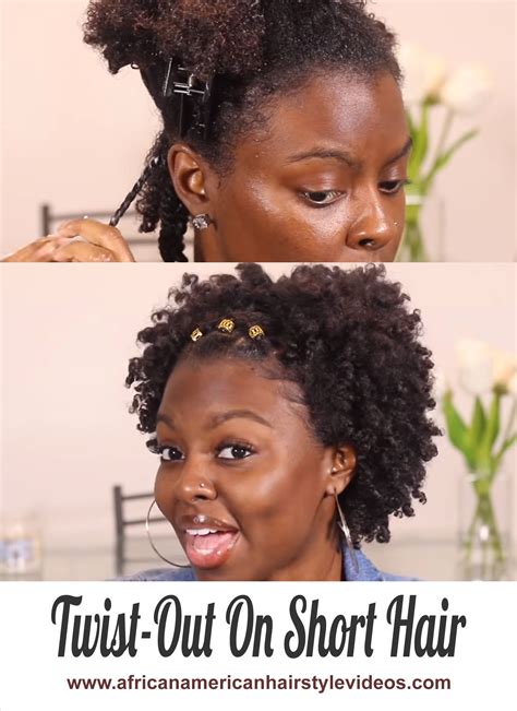 Super Cute Twist Out On Short Natural Hair Thatll Look Great For