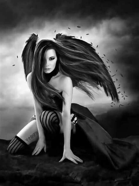 Pin By Andrea Hall On Angels Beautiful Dark Art Fantasy Art Women Gothic Angel