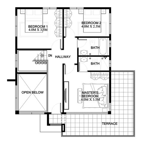 A room could be converted into an office so. Modern House Two Story with 4 Bedrooms - Cool House Concepts