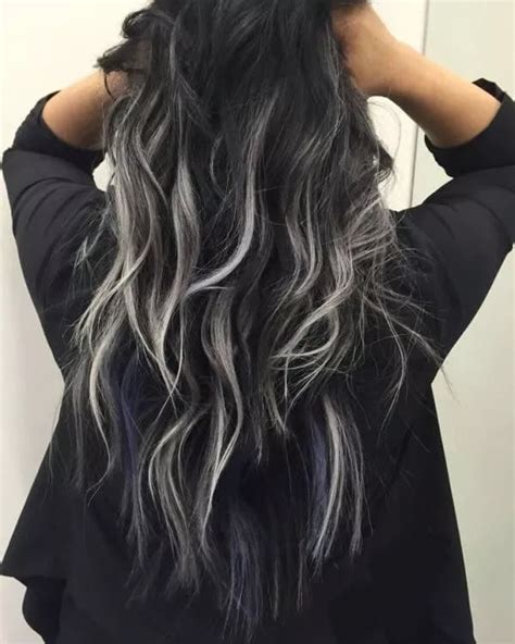 White Highlights 21 Hair Color Ideas That Are Insta Worthy