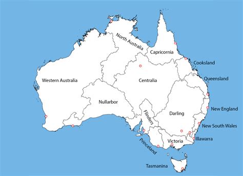 Alternate Australia Watershed States By Bucky Bear On Deviantart